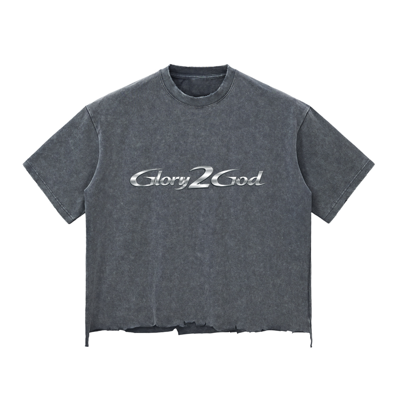 Grey Divine Chrome Tee