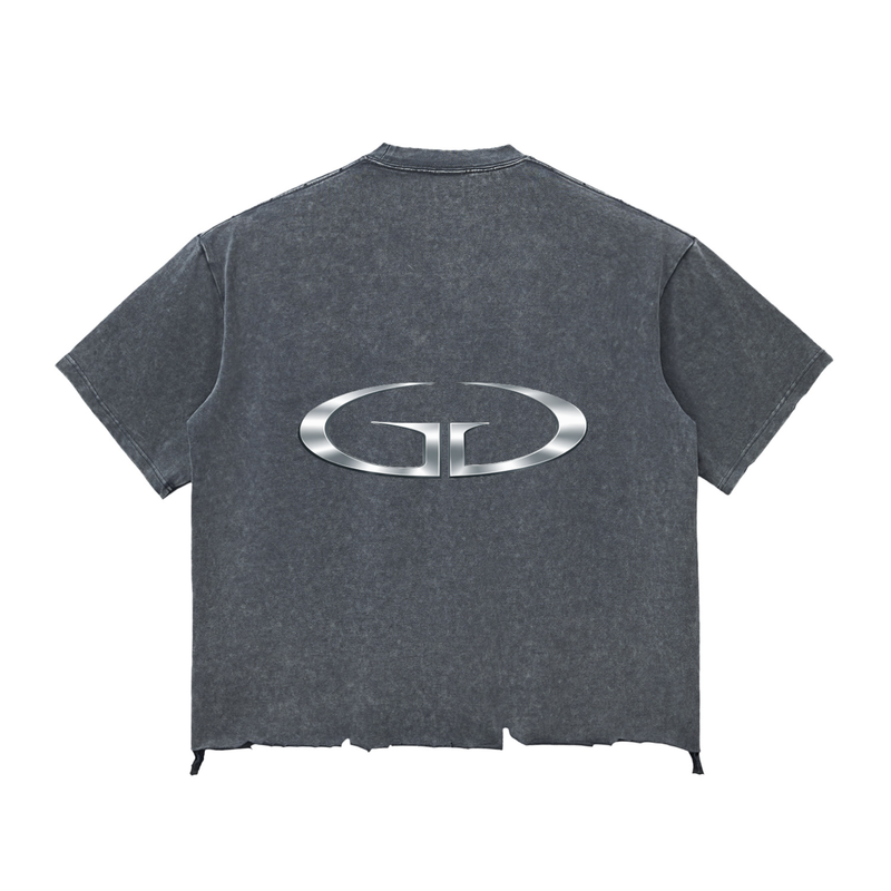 Grey Divine Chrome Tee